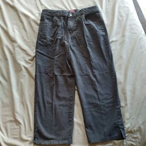 Merona Black Cropped denim Pants